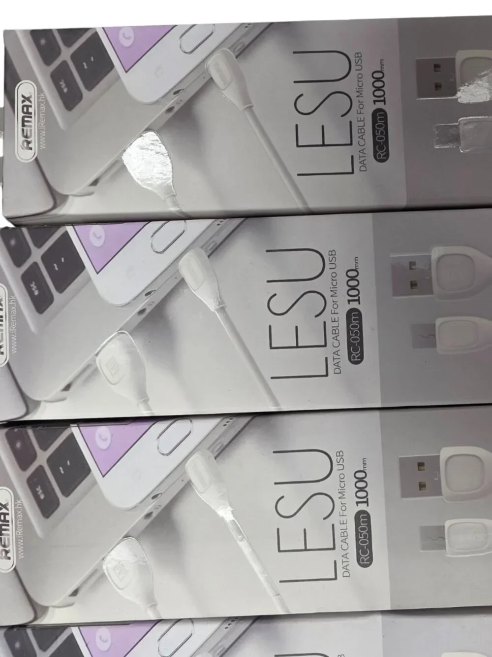 REMAX LESU 16 Pack USB A Micro USB Charging Data Cable 1M Lot